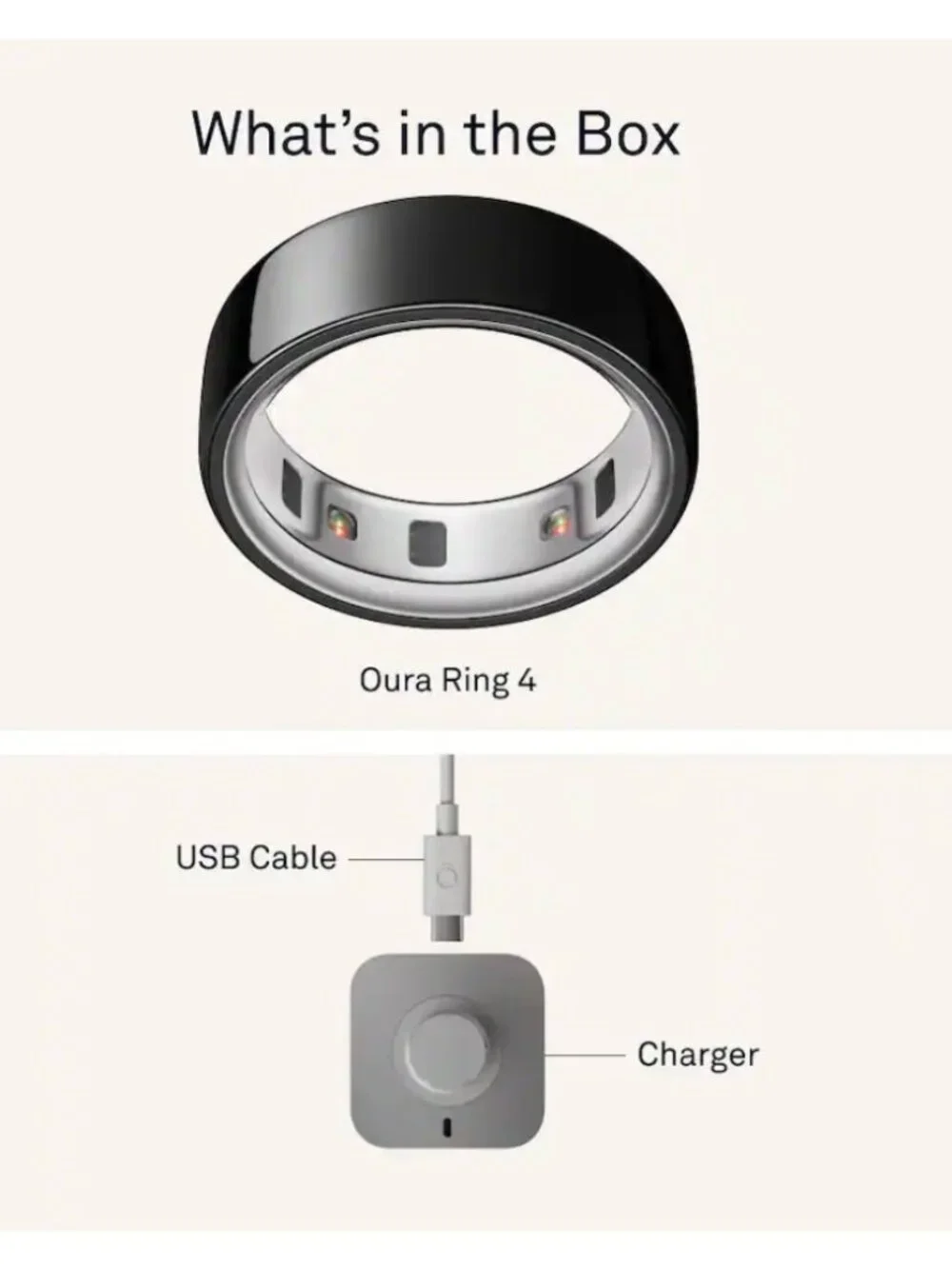 Oura Ring 4 Black 11 Set